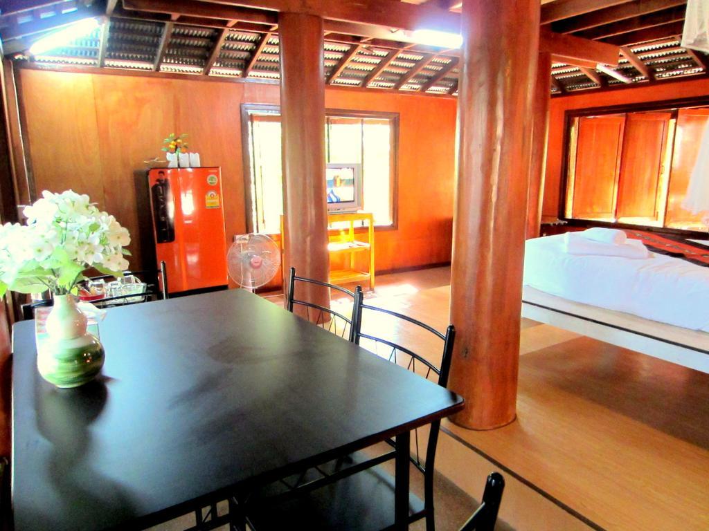 Golden Teak Homestay Mae Rim Buitenkant foto